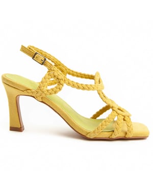 Montevita Absatzsandale Sandal20 Gelb