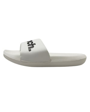 Bench - Mit Logo bedruckt Pantoffeln für Herren/Damen Unisex, Synthesekautschuk (Weiß)