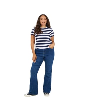 Brave Soul - Jeans für Damen (Mittelblau)