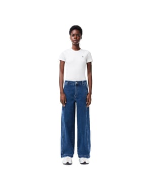Lacoste - Jeans für Damen (Mittelblau)