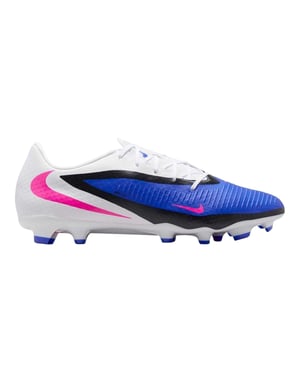 Nike - "Academy" Fußballschuhe mit festem Boden für Herren (Blau/Weiß/Pink)