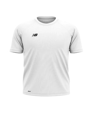 New Balance - "Performance" T-Shirt für Kinder (Weiß)