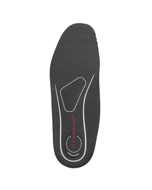 Dunlop Prämium-Einlegesohlen für Erwachsene (Schwarz)