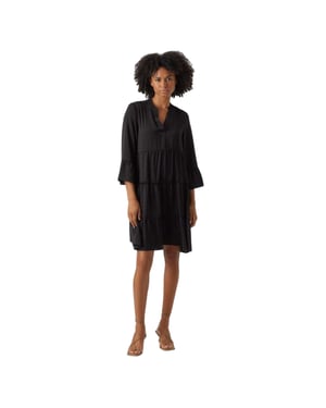 Vero Moda - Hemdblusenkleid für Damen (Schwarz)