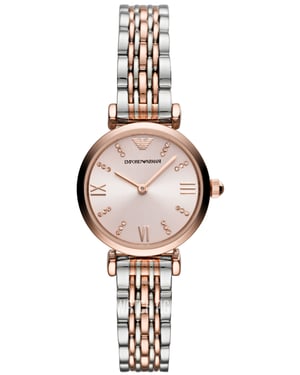 Emporio Armani Gianni T-bar Mehrfarbig Damen Armbanduhr AR11223