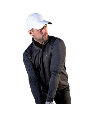 Callaway - Herren/Damen Unisex Kappe mit Wappen (Weiß)