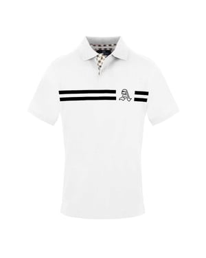 Aquascutum - Poloshirt für Herren, Mit Kragen (Weiß)