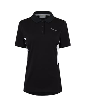 Head - Poloshirt für Damen, Performance (Schwarz)