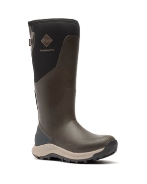 Muck Boots Woodland Pro Gummi Herren Stiefel in KAFFEE