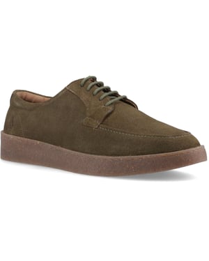 Hush Puppies Rafael Wildleder Herren Khaki Schnürschuhe
