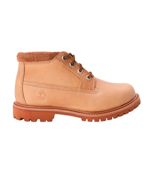 Timberland - "Nellie" Chukka-Stiefel für Damen, Leder, Wasserfest (Hellrot)
