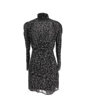 Ba&sh Acia Minikleid aus schwarzer Viskose