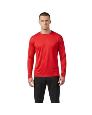 Musto - "Sunblock" T-Shirt für Herren, Langärmlig (Rot)