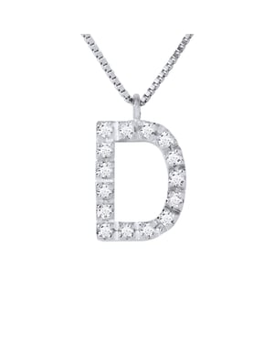 DIADEMA - Halskette mit Diamanten - D -Weißgold