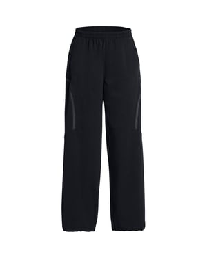 Under Armour Damen Woven Relaxed Fit Jogginghose (Schwarz)