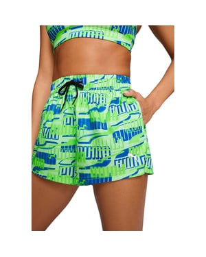Puma - Badeshorts für Damen (Grün)