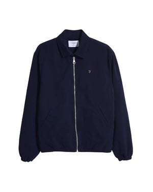 Farah - "Cane" Hemdjacke für Herren (wahres Marienblau)