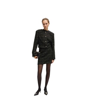 Boss - "Viliana" Minirock für Damen, Regulär (Schwarz)