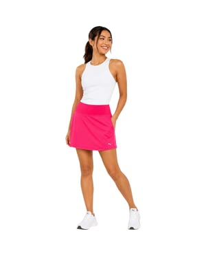 Puma - Hosenrock für Damen, Jerseyware, Emblem (Pink)