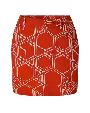 Puma - Hosenrock für Damen, Emblem (Rot)
