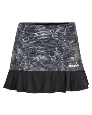 Diadora - Rock für Damen, Tennis (Schwarz)