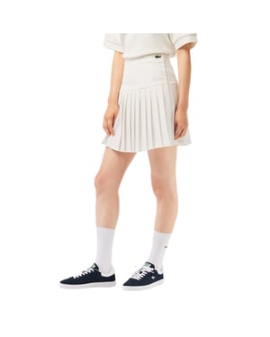 Lacoste - Rock für Damen, Jerseyware, Tennis (Weiß)