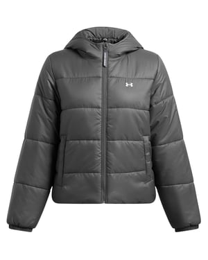 Under Armour - Steppjacke für Damen, Leicht, Maßgeschneidert (Grau)