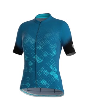 Bicycle Line - "Tracy2" Radfahr-Trikot für Damen (Türkis)
