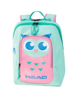 Head - Kinder Rucksack "Tour", Eule (Blau/Pink)