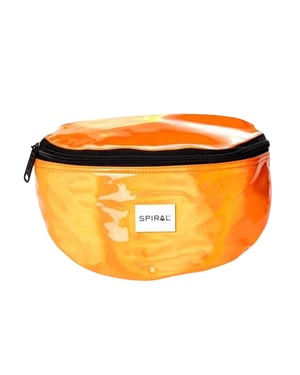 Spiral - Gürteltasche, Marmoriert (Orange)