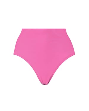 Puma - Bikinihöschen für Damen, Hoch geschnitten (Fluoreszierendes Pink)