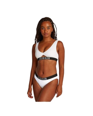 Calvin Klein - Bikinihöschen für Damen (Brillantes Weiß)
