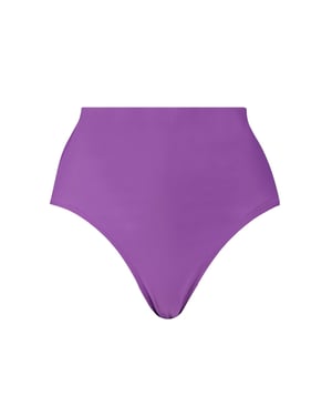 Puma - Bikinihöschen für Damen, Hoch geschnitten (Violett)