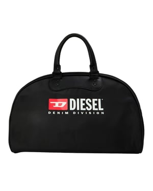 Diesel - Reisetasche, Logo (Schwarz)