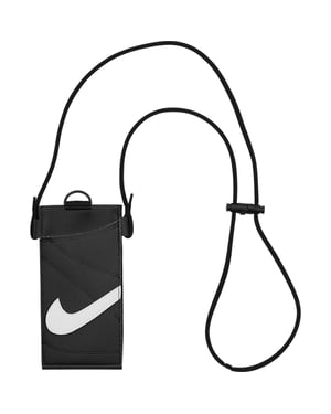 Nike - Brustbeutel, Swoosh, Alltag (Schwarz/Weiß)