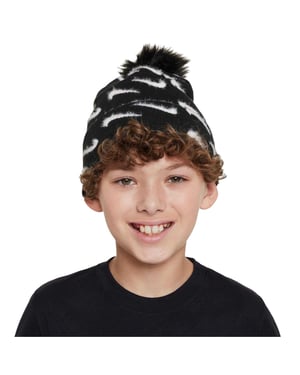 Nike - Mütze für Kinder (Schwarz/Weiß meliert)