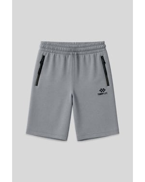 Herren Sweatshorts mit regulärer Passform aus Strick