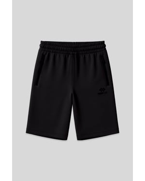 Herren Sweatshorts mit regulärer Passform aus Strick
