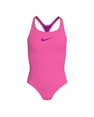 Nike - "Hydrastrong" Badeanzug für Mädchen (Hyperrosa)