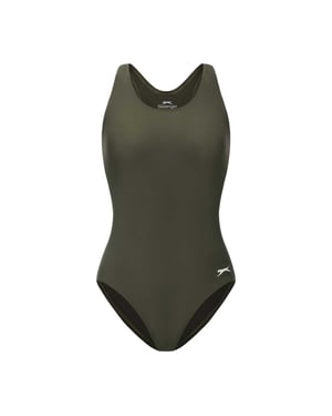 Slazenger - "Xtra Life" Badeanzug für Damen (Khaki)