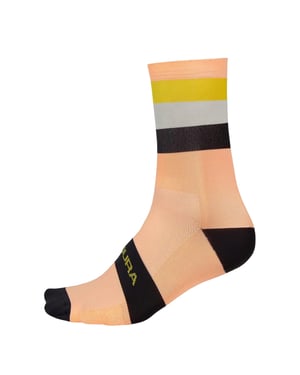 Endura - "Bandwidth" Socken für Herren (Neon-Pfirsichfarben)