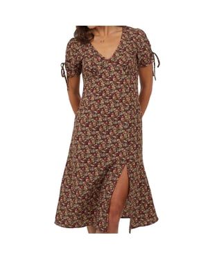 Brave Soul - Wickelkleid für Damen (Grün)