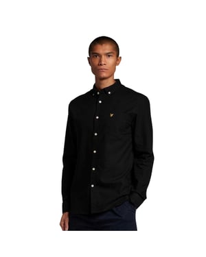 Lyle & Scott - Hemd für Herren, Oxford-Stil (Schwarz)