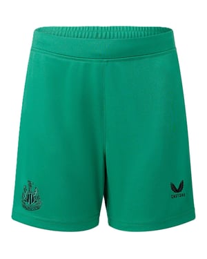 Castore - Fußballshorts für Kinder (Grün/Schwarz)