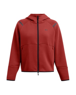 Under Armour - "Unstoppable" Sweatjacke für Damen (Orange)