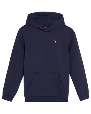 Lyle & Scott - Kapuzenpullover für Kinder, Kängurutasche (Dunkel-Marineblau)