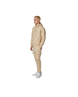 Criminal Damage - Kapuzenpullover für Herren, leger (Steinfarben)