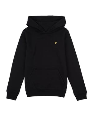 Lyle & Scott - "Classic" Kapuzenpullover für Kinder (Samtschwarz)