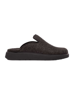 Fit Flop - "Gen-FF" Mules für Damen, Wildleder (Schwarz)
