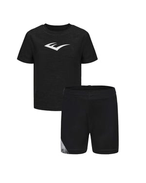 Everlast - "Flex" T-Shirt und Shorts für Jungen (Schwarz)